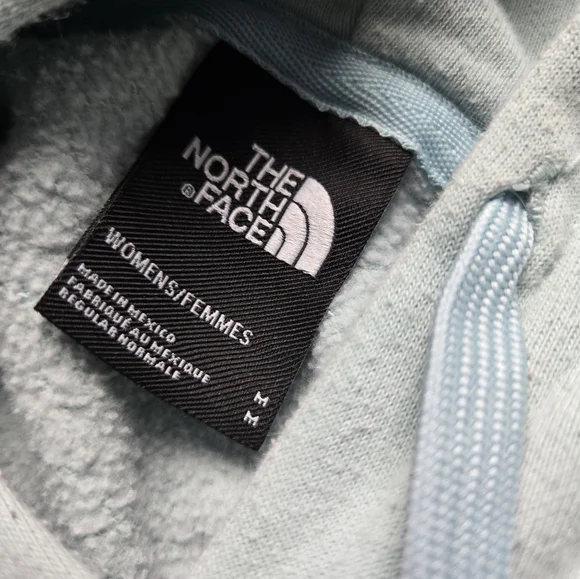 The North Face Women's Light Blue Hoodie - Picture 3 of 4